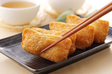 いなり寿司　Japanese food Sushi pocket