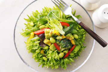 サラダ　Broccoli and avocado salad