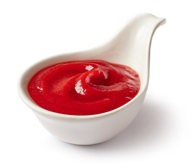 bowl of tomato sauce
