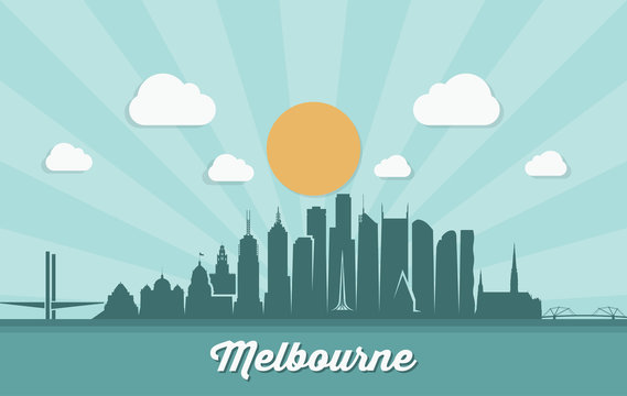 Melbourne skyline - Australia