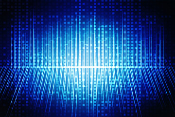 2d rendering Stock market online business concept. business Graph 