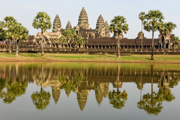 Angkor Wat temple at Siem Reap, Cambodia.