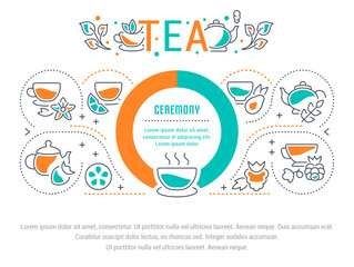 Website Banner and Landing Page of Tea.