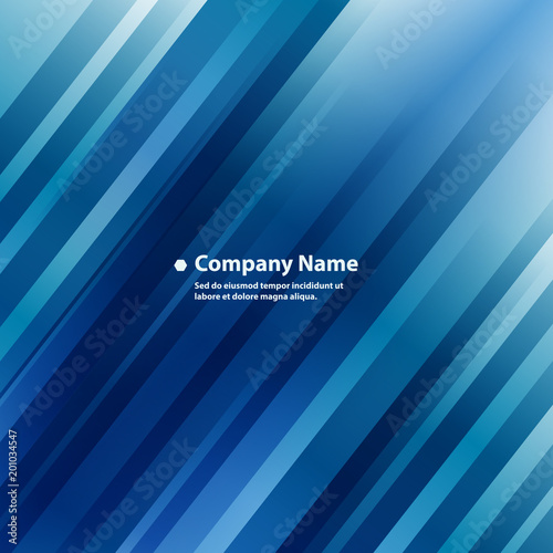 "Company Profile Background. Abstract Blue Diagonal Stripes Lines