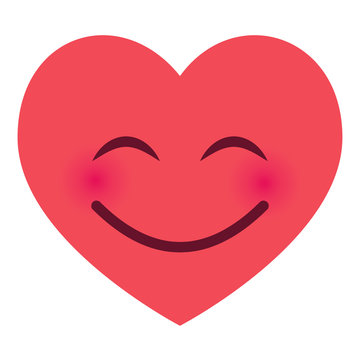 Herz Emoji sehr glücklich