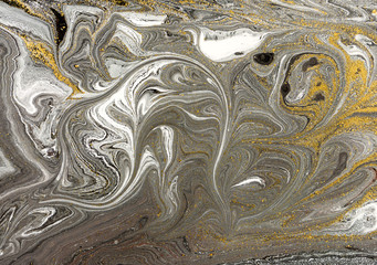 Marble abstract acrylic background. Nature marbling artwork texture.