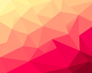 Obraz premium Polygon background. Abstract low poly wallpaper. Colourful graphic resource.