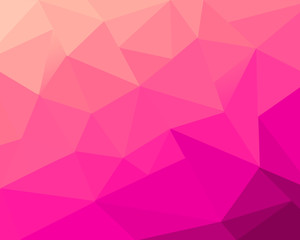 Polygon background. Abstract low poly wallpaper. Colourful graphic resource.