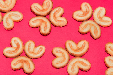 Puff pastry with sugar