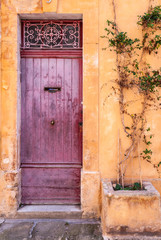 Purple door