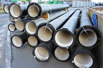 Ceramic sewer pipe