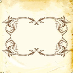 Frame vector illustration