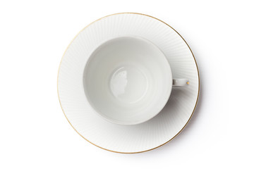 White porcelain tableware