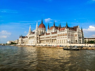Fototapeta na wymiar Budapest Parliament