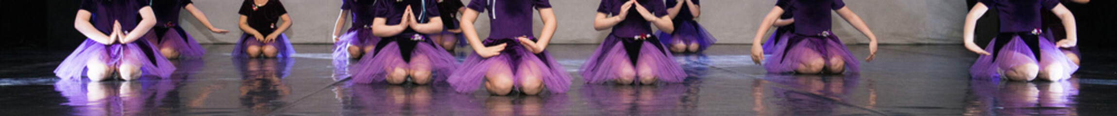 Children's dances, performance