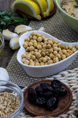 Chickpeas. Healthy snack