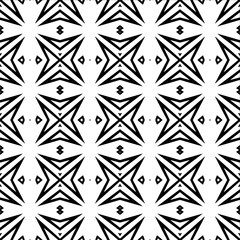 Seamless abstraction pattern in a black - white colors