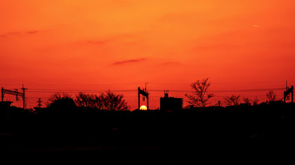 Sunset, Toyota Japan
