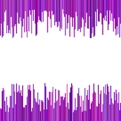 Color abstract geometrical background from vertical stripes in purple tones - vector design