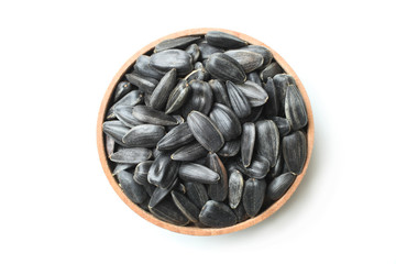 Pile of sunflower seeds.