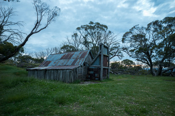 Wallace Hut Alpine National Park Australia