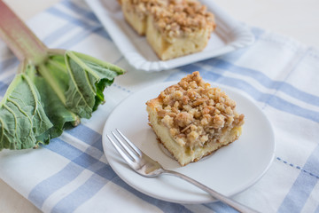 Rhabarber Kuchen 