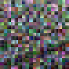 Abstract gradient square background - modern mosaic vector design from multicolored squares