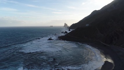 Couché de soleil littorale Ténérife