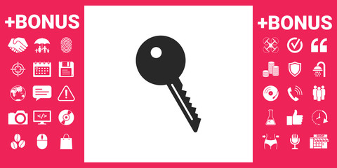 Key symbol icon © sssheina