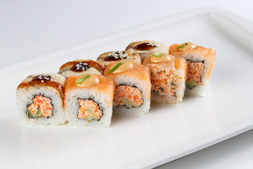 Sushi Tokyo on plate