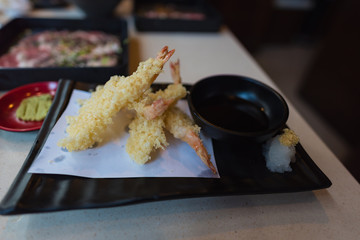 Japan dee fried shrimp