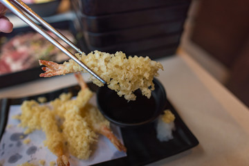 Japan dee fried shrimp