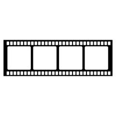 Blank film frame stock illustration. Image of frame film vector illustration
