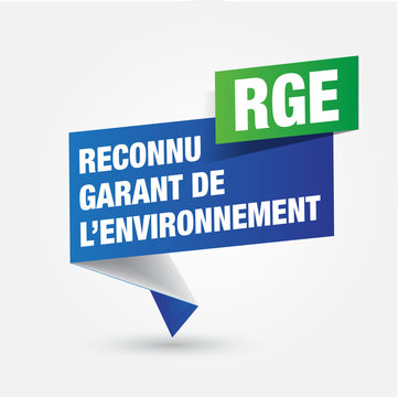 RGE - RECONNU GARANT DE L'ENVIRONNEMENT
