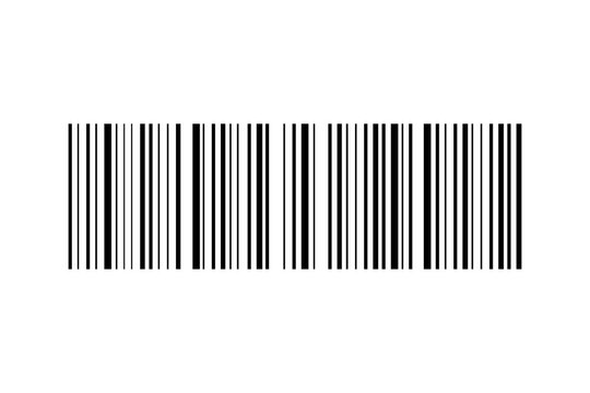 Barcode vector icon. Bar code for web