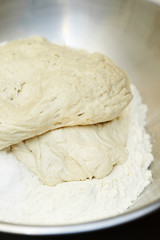 Fresh bread dough 