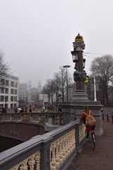 Fototapeta premium walk in Amsterdam