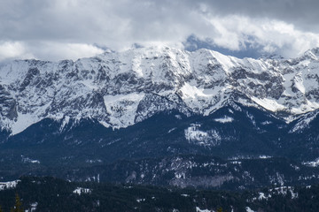 Fototapeta na wymiar Landscape Garmisch-Partenkirchen