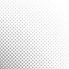 Black and white circle pattern design - vector background