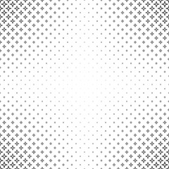 Abstract black and white thorn pattern background