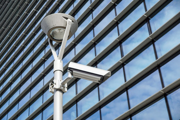 Security CCTV camera or surveillance system in office building