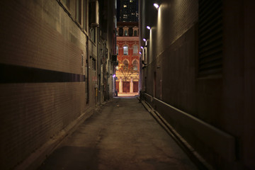 night alley