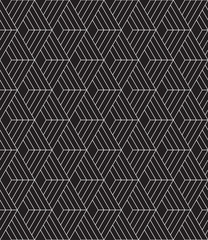 seamless monochrome geometric pattern.