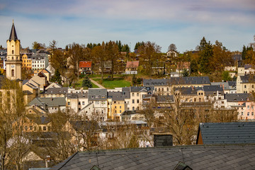 City Markneukirchen in the Vogtland