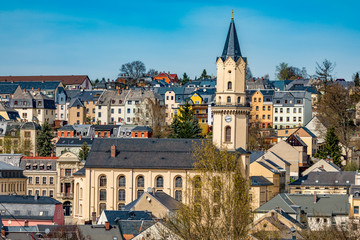 City Markneukirchen in the Vogtland