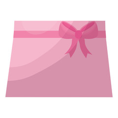 girl skirt with bow clothes baby vector illustration design
