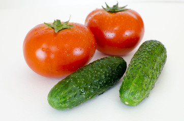 tomato cucumber