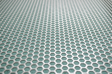 small cell-like cell metal mesh background, hexagonal forms