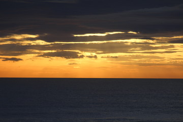 Fototapeta premium sea sunset