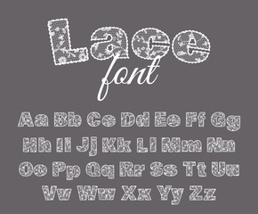 lace alphabet  © Дарья Березина